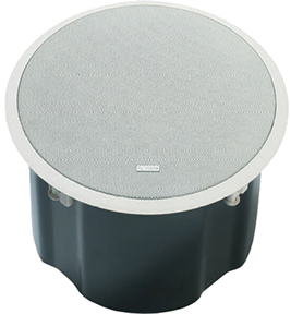 Altavoz para falso techo en instalaciones de megafonia e hilo musical